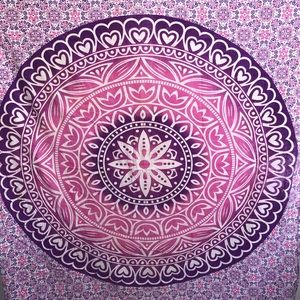 boho batik mandela wall tapestry bedspread